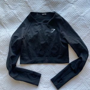 Gymshark black top small